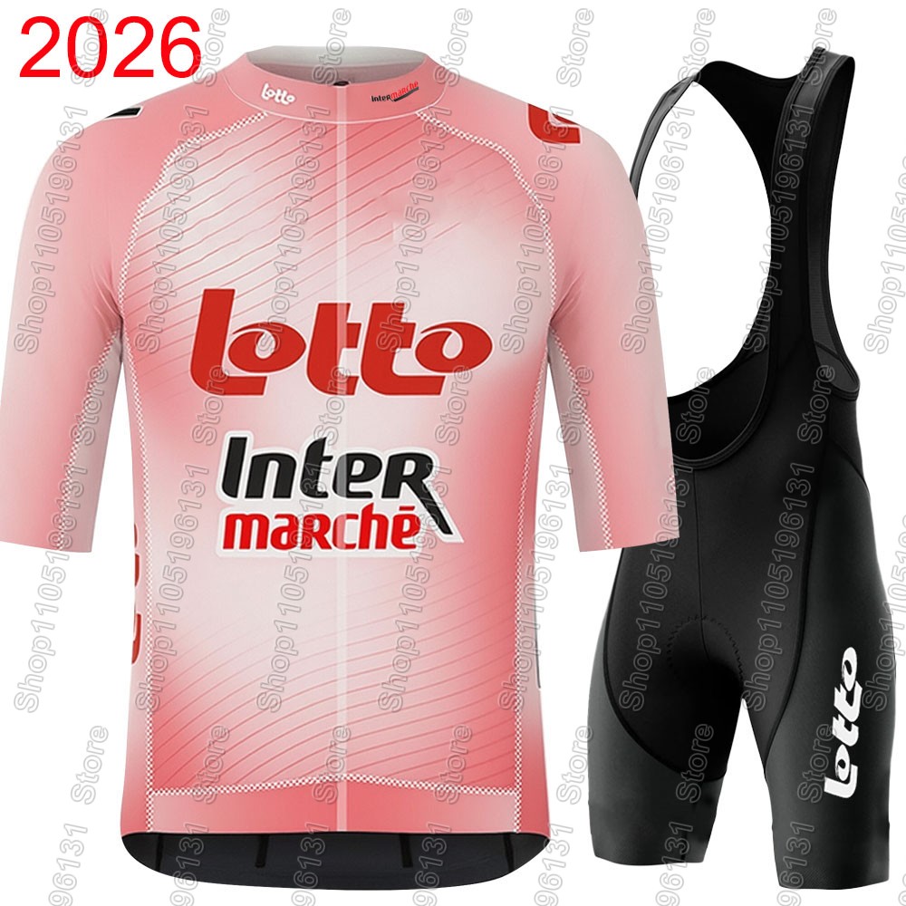 Mountain Biking Pants For Men - Completo Ciclismo Lotto Intermarché 2026 Uomo