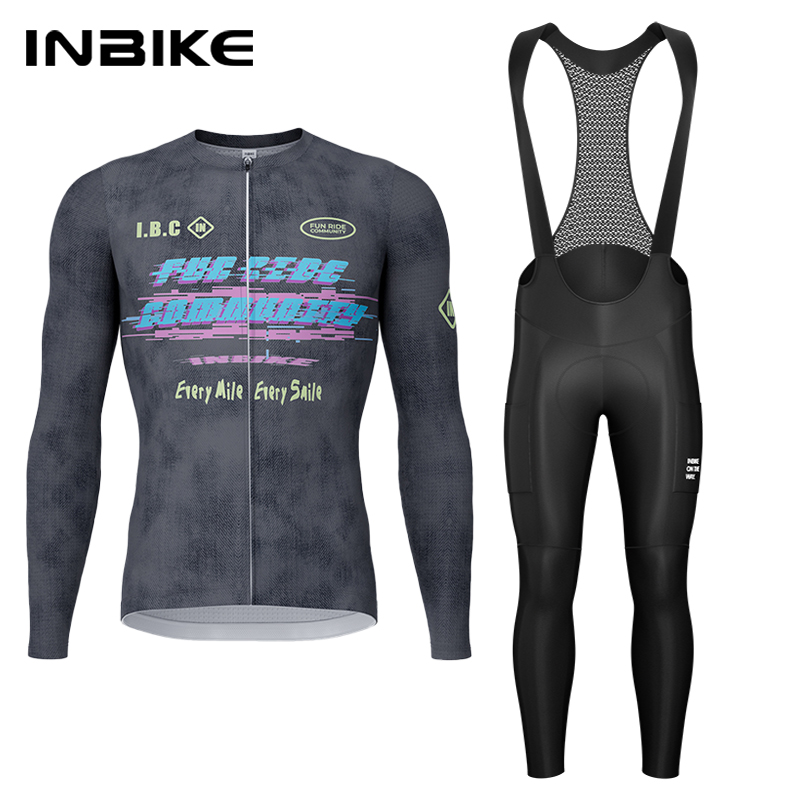Mountain Biking Pants For Men - INBIKE Set da ciclismo primavera autunno