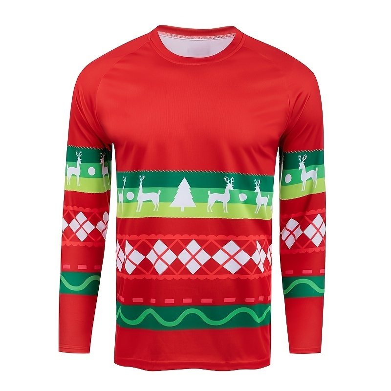 Mountain Biking Cartoon - Maglia a maniche lunghe con motivo
