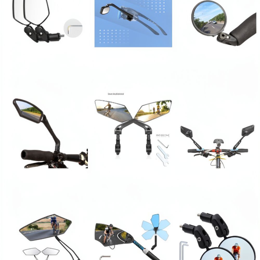 Mountain Biking Definition - Specchietto di sicurezza per manubrio di