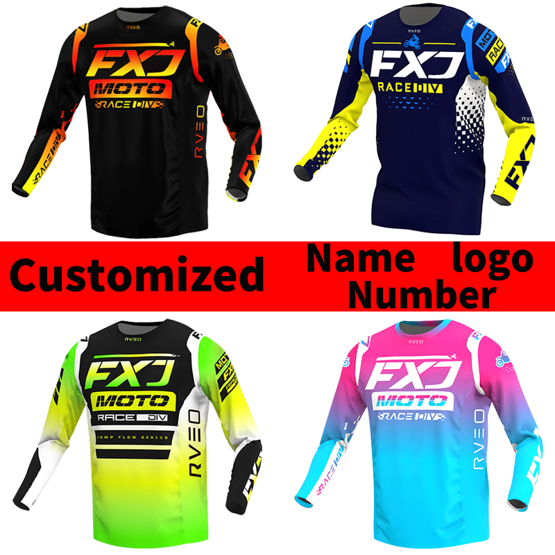 Mountain Biking Videos - Maglia da motocross FXJ Maglie fuoristrada