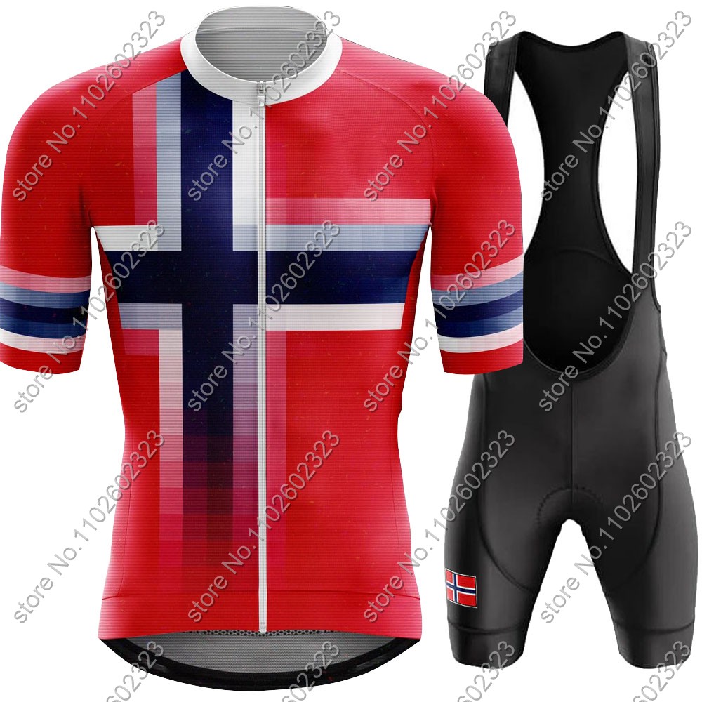 Mountain Biking Pants For Men - 2024 norvegia maglia da ciclismo squadra