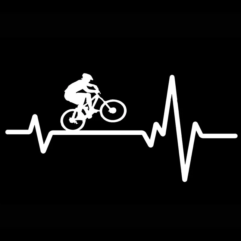 Adesivo per Auto creativo cicl - Mountain Biking Cartoon recensione e prezzo