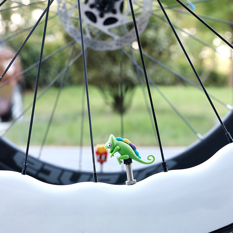 Nuovo Tappo per Valvola Bici d - Mountain Biking Cartoon recensione e prezzo