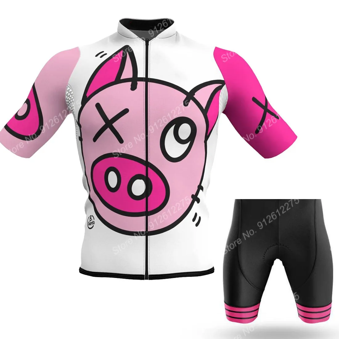 Set Cartoon Comic Pig 2023 Mag - Mountain Biking Pants For Men recensione e prezzo