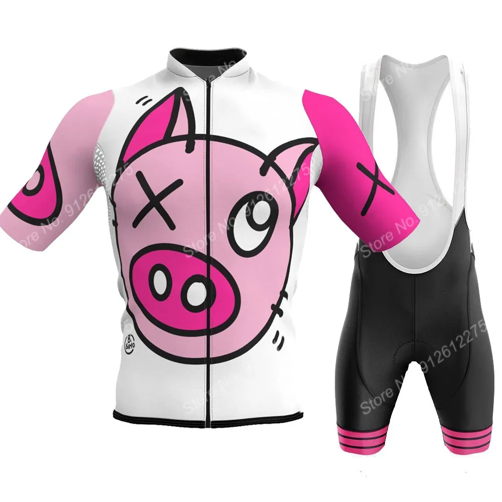 Set Cartoon Comic Pig 2023 Mag - Mountain Biking Pants For Men recensione e prezzo