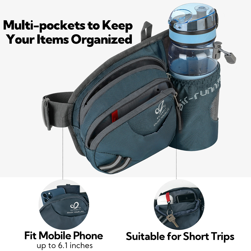 WATERFLY Marsupio Marsupio per - Mountain Biking Hip Pack recensione e prezzo